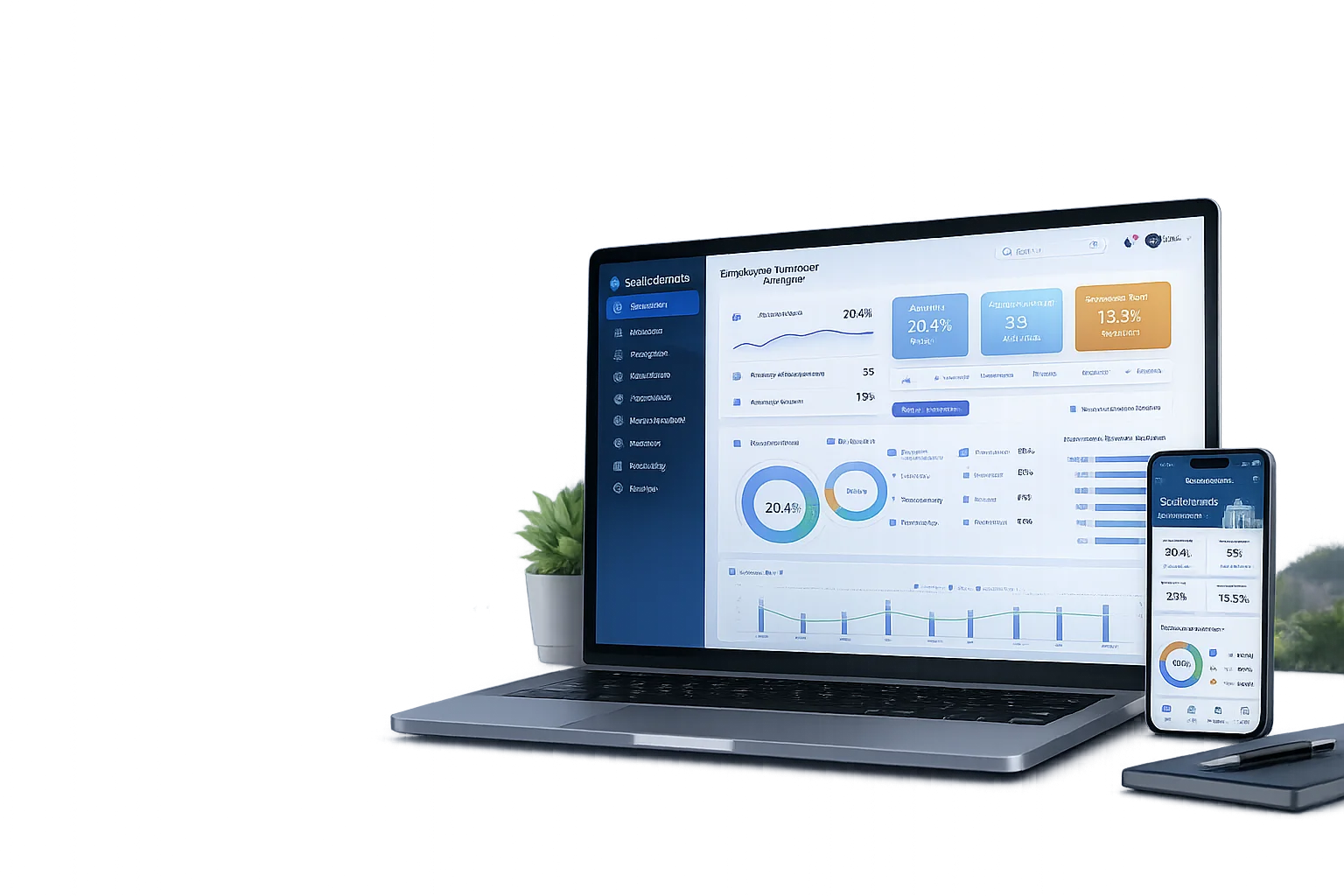 ScaleZen MIS Dashboard